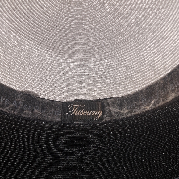 Beautiful black and gray 100!% Polypropylene "Special occasion" hat - Picture 6 of 9